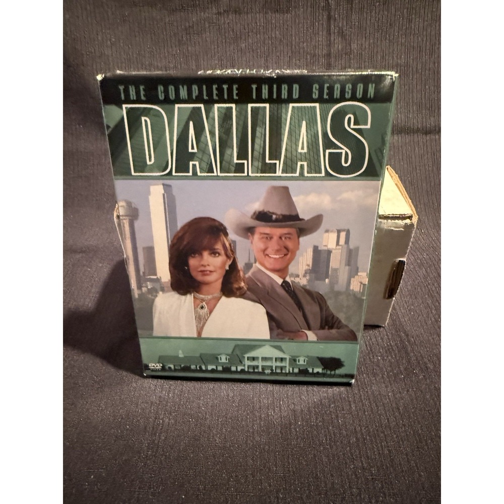 Dallas The Complete Third Season 3 DVD 2005 TV Show Drama 5-Disc Set PG